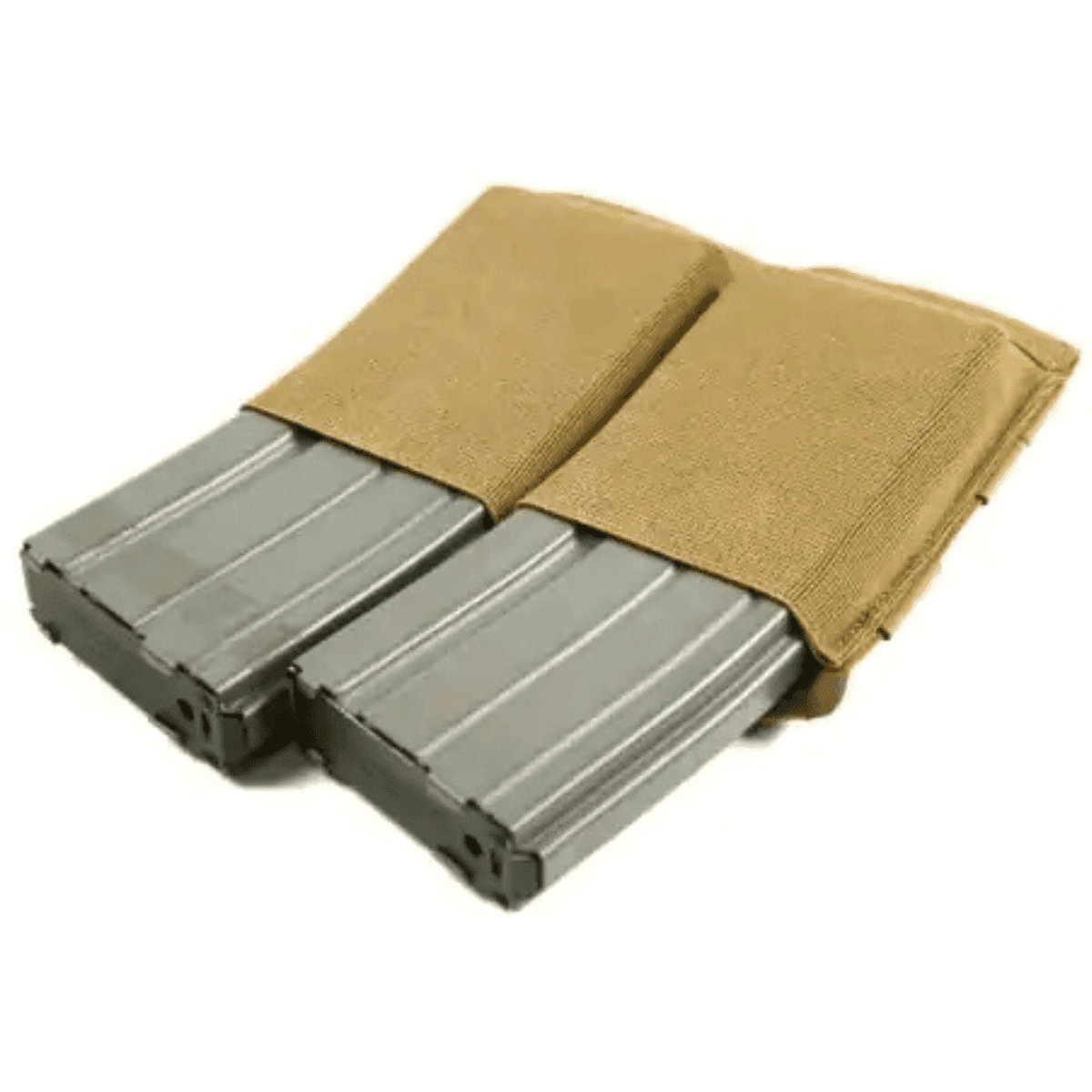Blue Force Gear Ten-Speed Double Mag Pouch, Coyote Brown Cordura 2 Compartments Fits AR/M4 Mags or M16 mags (Polymer or Metal) - HWTSPM42CB Blue Force Gear Ten-Speed Double Mag Pouch, Coyote Brown Cordura 2 Compartments Fits AR/M4 Mags or M16 mags (Polymer or Metal) - HWTSPM42CB