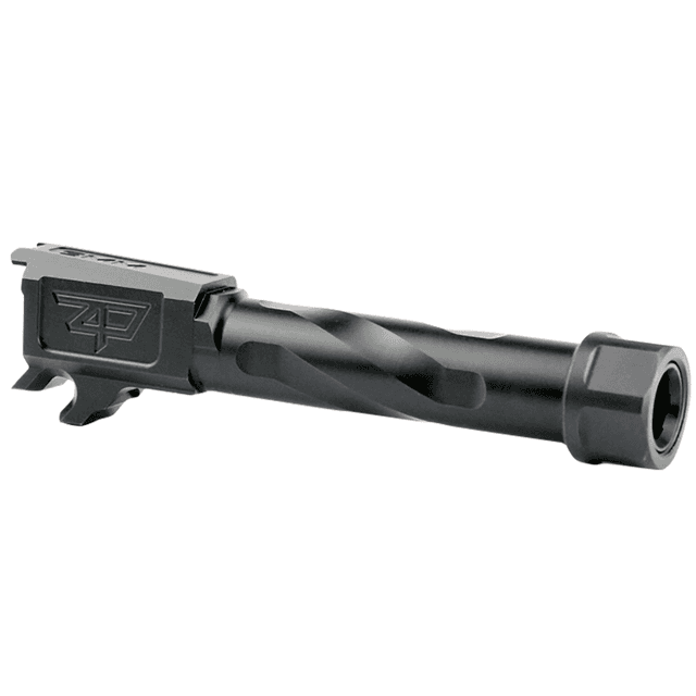 Zaffiri Precision Match Grade Barrel, 3.77" Black 416R Stainless Steel 1/2"x28 Thread 9mm Fits Sig P365 - ZP.365BTBN Zaffiri Precision Match Grade Barrel, 3.77" Black 416R Stainless Steel 1/2"x28 Thread 9mm Fits Sig P365 - ZP.365BTBN
