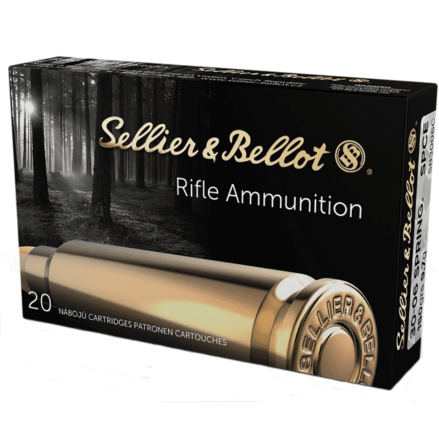 Sellier & Bellot Rifle Ammo, 150gr Soft Point Cut Through Edge 20 Per Box/20 Case 30-06Springfield - SB3006C Sellier & Bellot Rifle Ammo, 150gr Soft Point Cut Through Edge 20 Per Box/20 Case 30-06Springfield - SB3006C