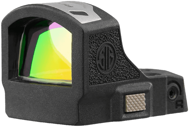 Sig Sauer Electro-Optics SOR02100 Romeo-RS Compact Black 1x24mm 2 MOA Red Dot/32 MOA Circle Reticle Sig Sauer Electro-Optics SOR02100 Romeo-RS Compact Black 1x24mm 2 MOA Red Dot/32 MOA Circle Reticle