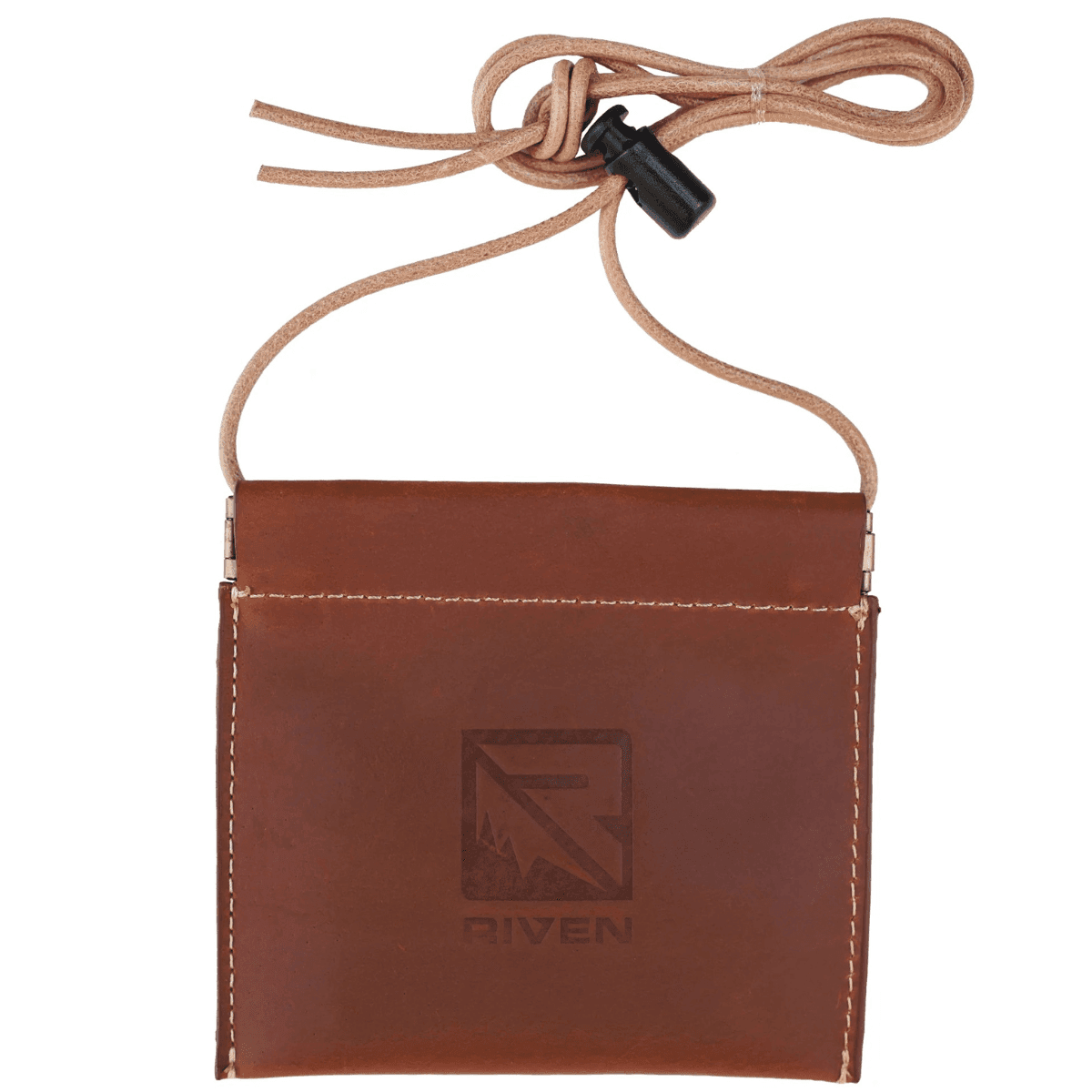 Riven Leather Diaphragm Lanyard Call Holder, Adjustable Lanyard - 65700 Riven Leather Diaphragm Lanyard Call Holder, Adjustable Lanyard - 65700