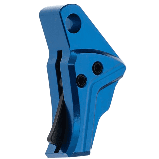 Tyrant CNC I.T.T.S Trigger, Blue/Black Aluminum Fits Glock Gen5 - TDGTRIG5BLUEBLACK Tyrant CNC I.T.T.S Trigger, Blue/Black Aluminum Fits Glock Gen5 - TDGTRIG5BLUEBLACK