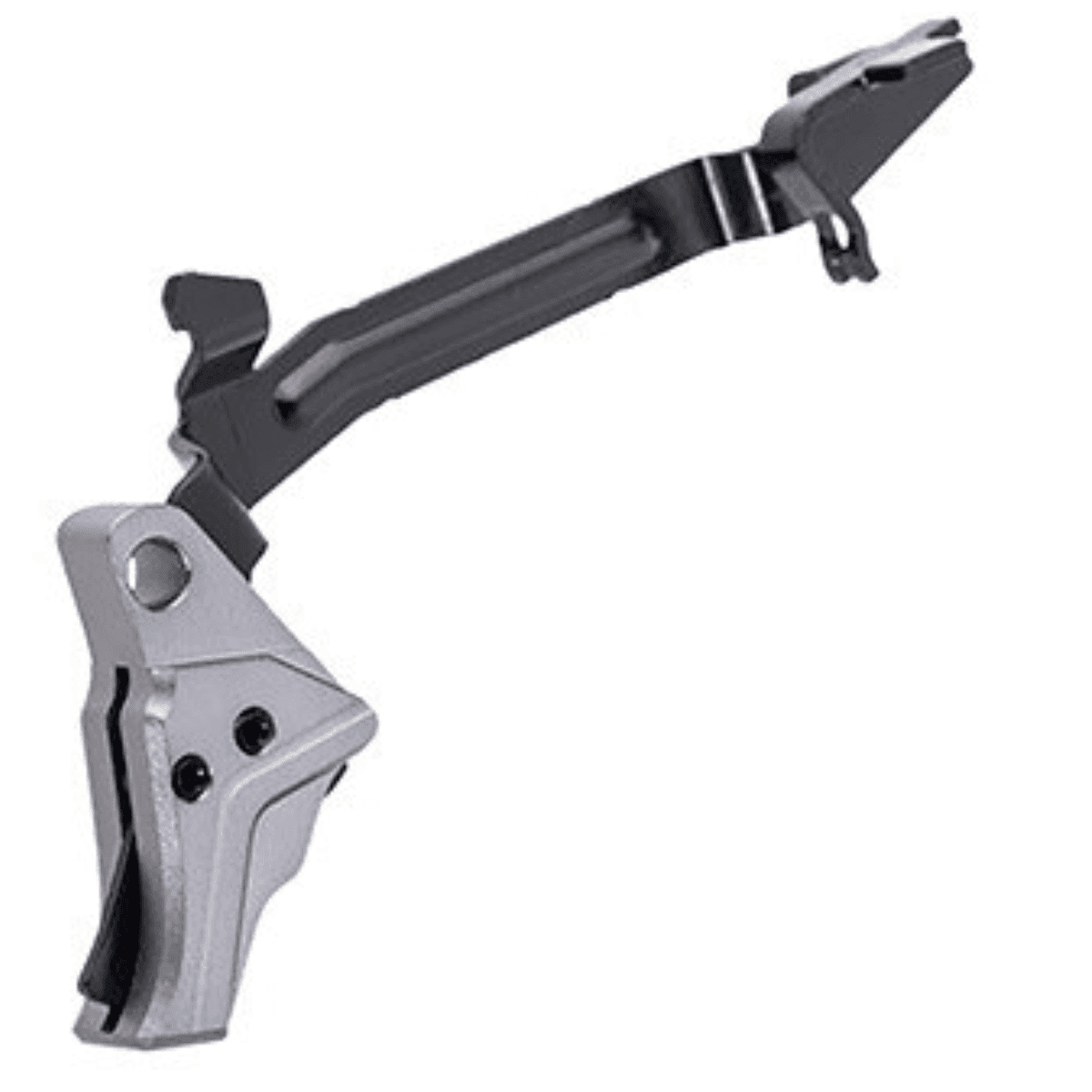 Tyrant CNC I.T.T.S Trigger/Bar, Grey/Black Aluminum Fits Glock Gen3-4 - TDGTRIG34GREYBLACKBAR Tyrant CNC I.T.T.S Trigger/Bar, Grey/Black Aluminum Fits Glock Gen3-4 - TDGTRIG34GREYBLACKBAR