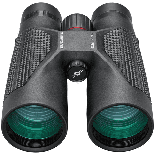 Simmons ProHunter Binoculars, Black Matte 12x50mm IPX7 Waterproof / Fog-Proof - SPH1250 Simmons ProHunter Binoculars, Black Matte 12x50mm IPX7 Waterproof / Fog-Proof - SPH1250