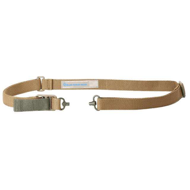 Blue Force Gear Vickers Push Button Sling, Coyote Brown Cordura 1.25" Webbing - VCASPB100AACB Blue Force Gear Vickers Push Button Sling, Coyote Brown Cordura 1.25" Webbing - VCASPB100AACB