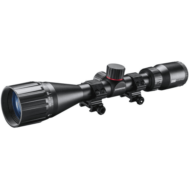 Simmons ProHunter Rifle Scope, Black Matte 4-12x40mm IPX7 Waterproof / Fog-Proof / Shockproof - SPH41240 Simmons ProHunter Rifle Scope, Black Matte 4-12x40mm IPX7 Waterproof / Fog-Proof / Shockproof - SPH41240