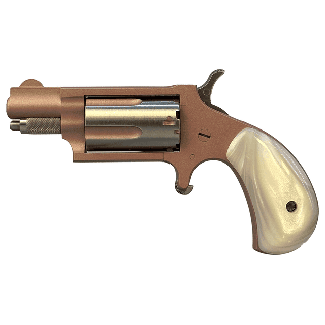 North American Arms 22MSROSE Mini-Revolver 22 Mag 5 Shot 1.13" Rose Gold Pistol North American Arms 22MSROSE Mini-Revolver 22 Mag 5 Shot 1.13" Rose Gold Pistol