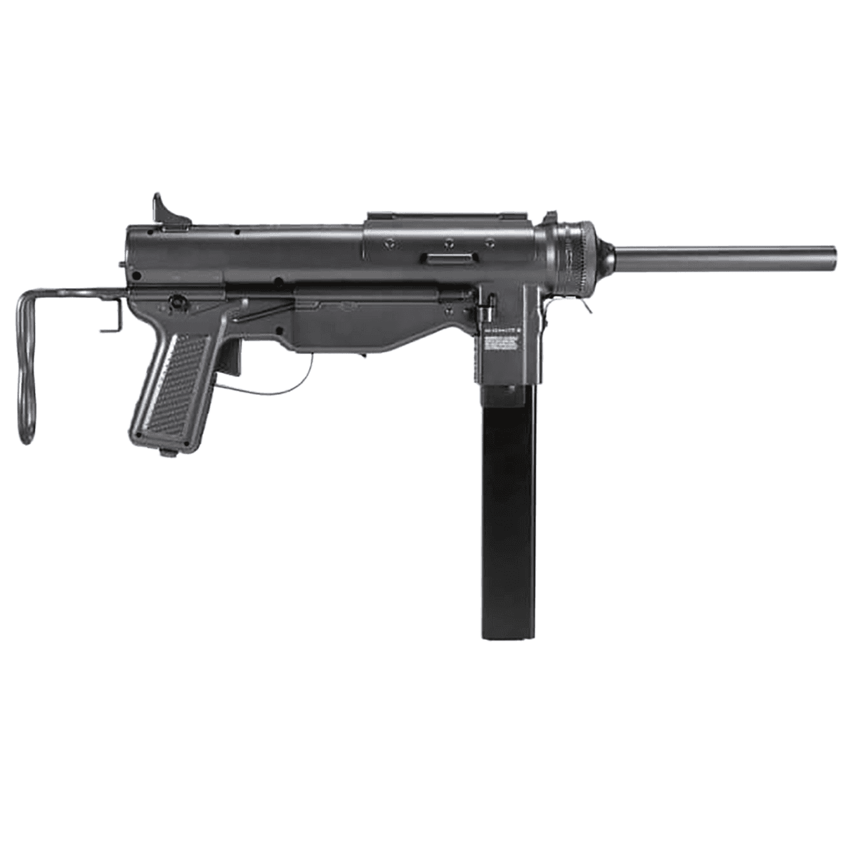 RWS/Umarex Legends M3 Grease Gun, Fully / Semi-Auto Collapsible Wire Stock 60rd CO2 177 BB - 2251822 RWS/Umarex Legends M3 Grease Gun, Fully / Semi-Auto Collapsible Wire Stock 60rd CO2 177 BB - 2251822