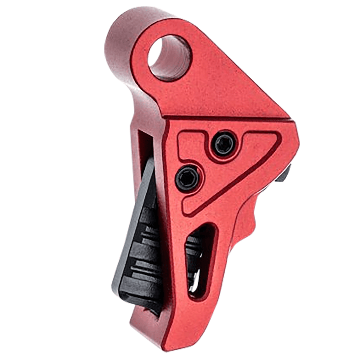 Tyrant CNC I.T.T.S Trigger, Red/Black Aluminum Fits Springfield Hellcat Pro - TDHCATTRIGRED/BLK Tyrant CNC I.T.T.S Trigger, Red/Black Aluminum Fits Springfield Hellcat Pro - TDHCATTRIGRED/BLK