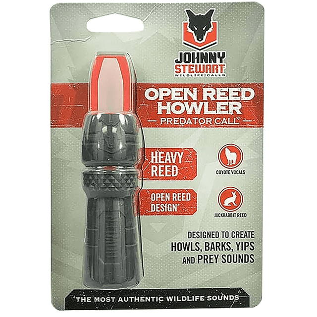 Hunters Specialties Open Reed Howler Call, Heavy Reed Open Reed Design Howls/ Barks/ Yips/ Prey Sounds - HSJSORHOWL Hunters Specialties Open Reed Howler Call, Heavy Reed Open Reed Design Howls/ Barks/ Yips/ Prey Sounds - HSJSORHOWL