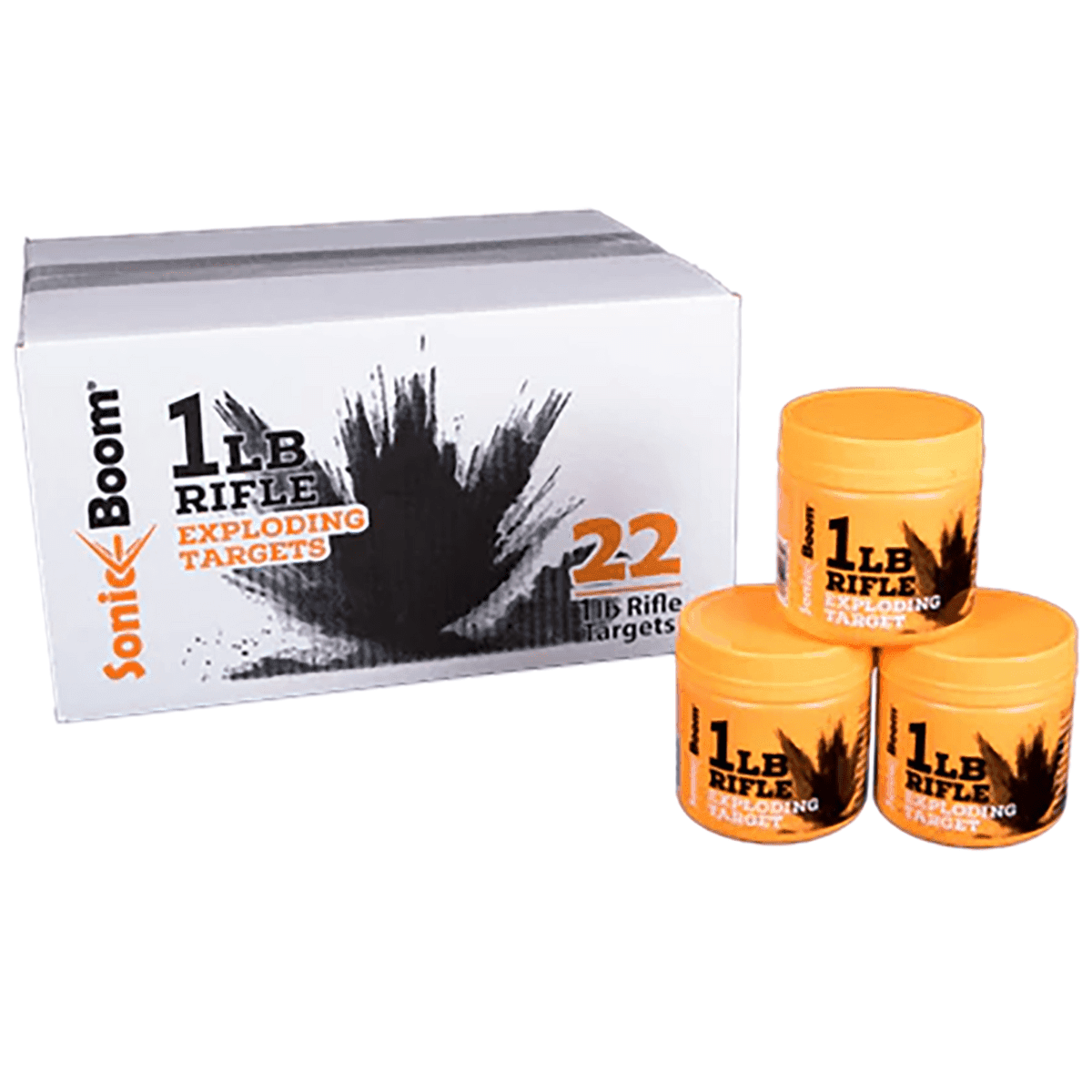 Sonic Boom/jerent Rifle Exploding Target, 1 lb 22 Pack - SBT0120P Sonic Boom/jerent Rifle Exploding Target, 1 lb 22 Pack - SBT0120P