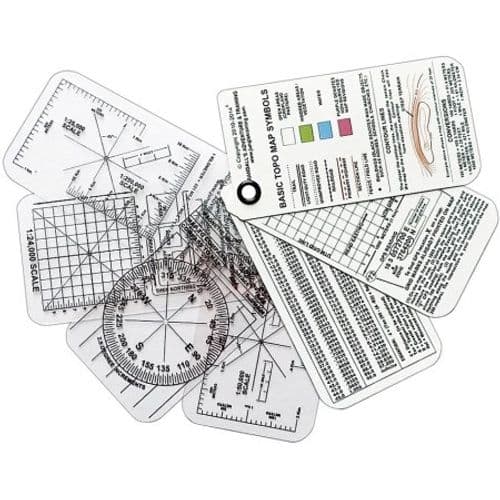 ESEE Compass-Cards Izula Gear Compass Cards, 7-Card Set ESEE Compass-Cards Izula Gear Compass Cards, 7-Card Set