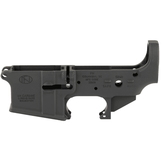 FN FN15 Military Collector M4 Stripped Lower Receiver, Black Anodized Aluminum Semi-Automatic for M4/M16 - 20100821 FN FN15 Military Collector M4 Stripped Lower Receiver, Black Anodized Aluminum Semi-Automatic for M4/M16 - 20100821