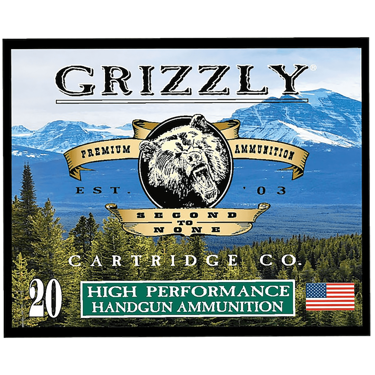 Grizzly Ammo Jacketed Hollow Point Ammo, +P 240gr 20 Per Box/10 Case 44 Mag - GC44M+P2 Grizzly Ammo Jacketed Hollow Point Ammo, +P 240gr 20 Per Box/10 Case 44 Mag - GC44M+P2