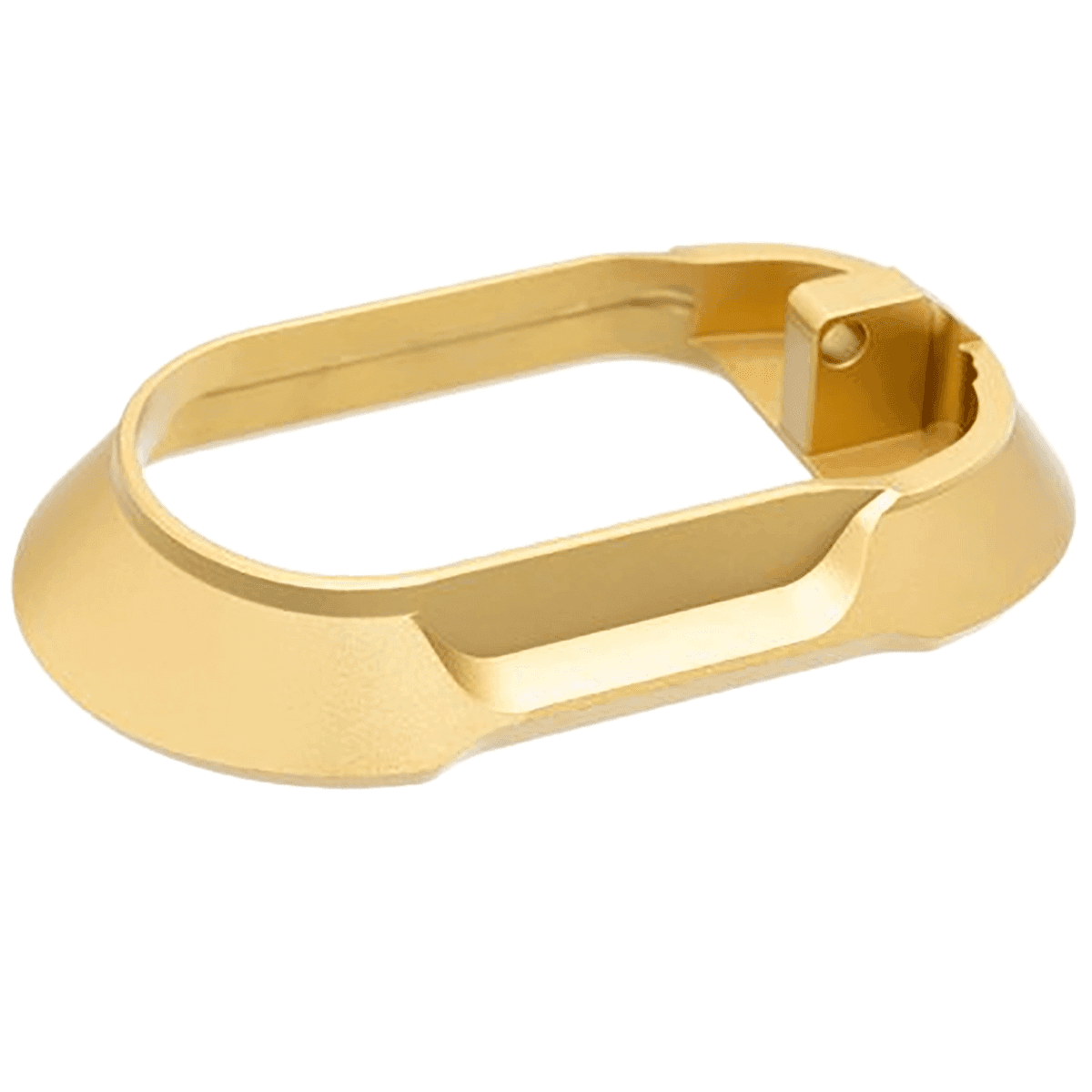 Tyrant CNC Magwell, Gold Anodized Aluminum Fits Heckler & Koch VP9/VP40 - TDVP9MWGOLD Tyrant CNC Magwell, Gold Anodized Aluminum Fits Heckler & Koch VP9/VP40 - TDVP9MWGOLD