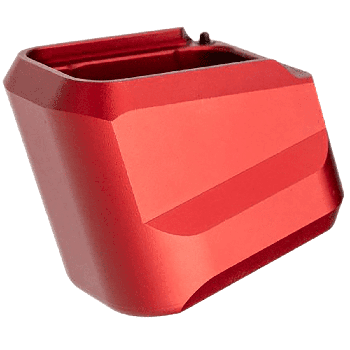 Tyrant CNC Magazine Extension, 5rd Red Aluminum Fits H&K VP9/VP40/VP30 - TDVP9MAGEXRED Tyrant CNC Magazine Extension, 5rd Red Aluminum Fits H&K VP9/VP40/VP30 - TDVP9MAGEXRED