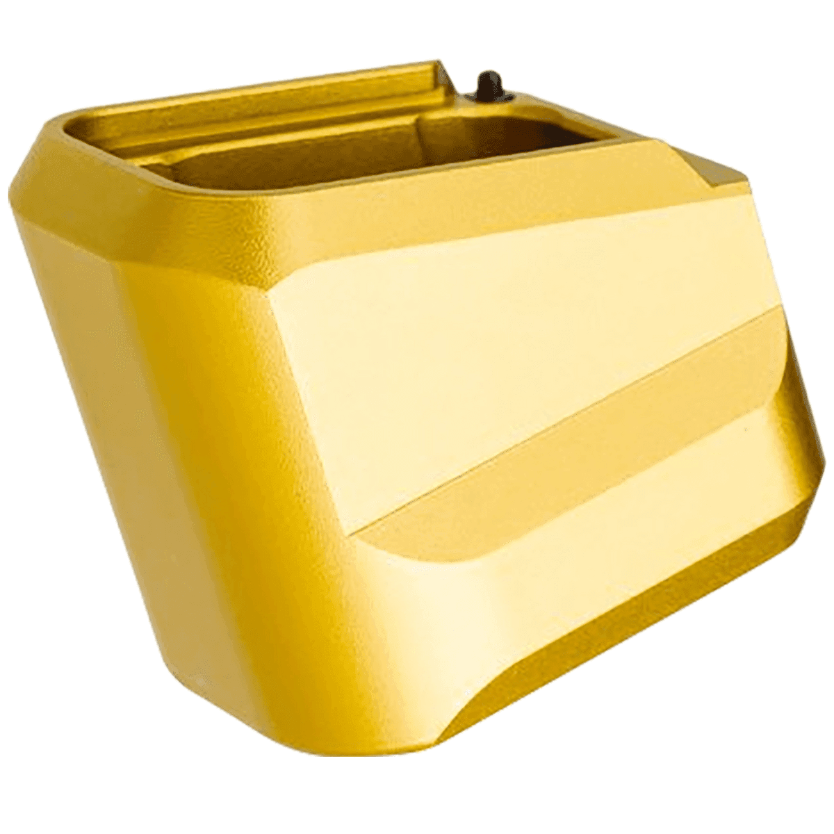 Tyrant CNC Magazine Extension, 5rd Gold Aluminum Extension Fits H&K VP9/VP40/VP30 - TDVP9MAGEXGOLD Tyrant CNC Magazine Extension, 5rd Gold Aluminum Extension Fits H&K VP9/VP40/VP30 - TDVP9MAGEXGOLD