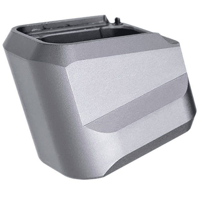 Tyrant CNC Magazine Extension, 5rd Grey Aluminum Fits H&K VP9/VP40/VP30 - TDVP9MAGEXGREY Tyrant CNC Magazine Extension, 5rd Grey Aluminum Fits H&K VP9/VP40/VP30 - TDVP9MAGEXGREY