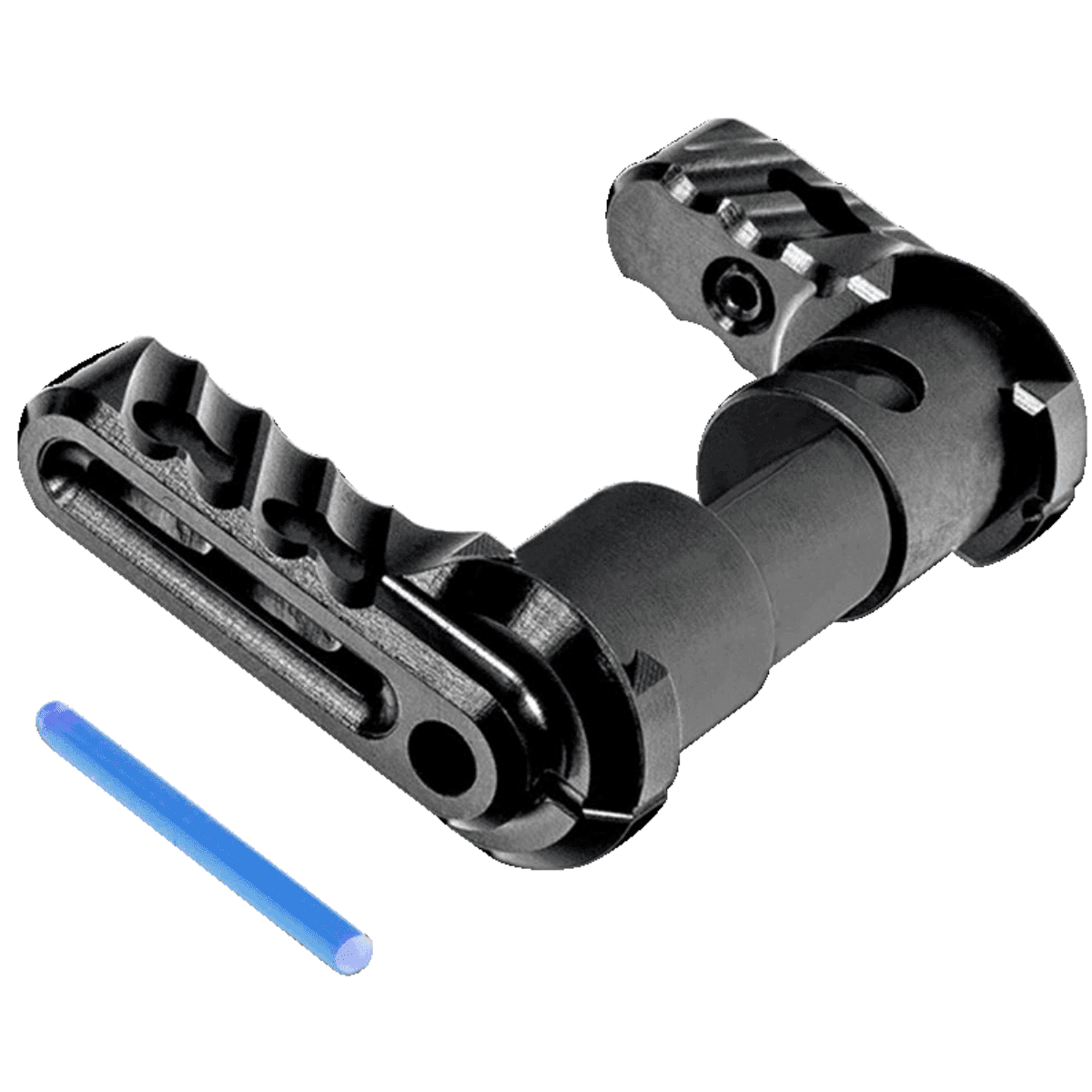 Battle Arms Development Bad-Ass-Elite Safety Selector, Black Aluminum Fits AR15/M16/M4/AR9/AR10 - BAD-ASS-ELITE Battle Arms Development Bad-Ass-Elite Safety Selector, Black Aluminum Fits AR15/M16/M4/AR9/AR10 - BAD-ASS-ELITE