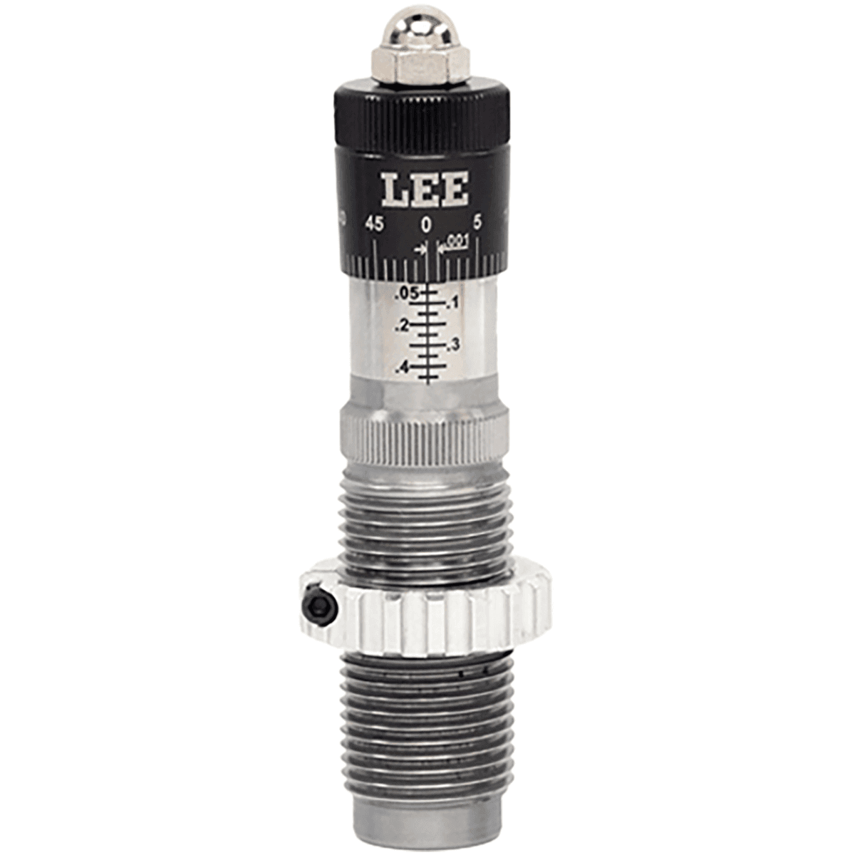 Lee Precision Micrometer Bullet Seating Die, Black/Clear 6.5 Creedmoor Rifle - 92223 Lee Precision Micrometer Bullet Seating Die, Black/Clear 6.5 Creedmoor Rifle - 92223