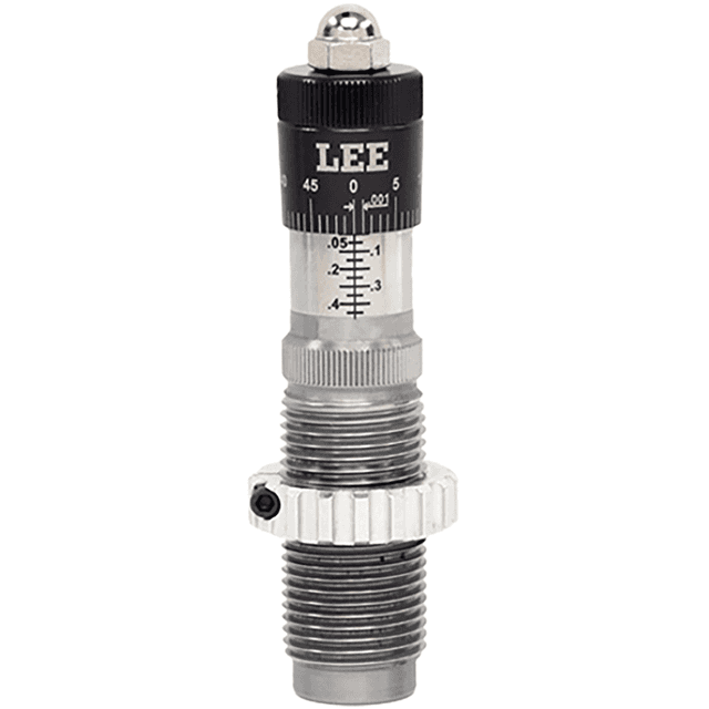 Lee Precision Micrometer Bullet Seating Die, Black/Clear 6.5 Creedmoor Rifle - 92223 Lee Precision Micrometer Bullet Seating Die, Black/Clear 6.5 Creedmoor Rifle - 92223