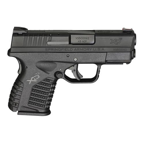 SPRINGFIELD ARMORY XDS 45ACP 3.3" BARREL 5+1 FIBER OPTIC FRONT SIGHTS SPRINGFIELD ARMORY XDS 45ACP 3.3" BARREL 5+1 FIBER OPTIC FRONT SIGHTS