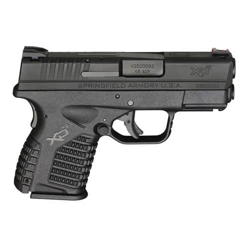 SPRINGFIELD ARMORY XDS 45ACP 3.3" BARREL 5+1 FIBER OPTIC FRONT SIGHTS SPRINGFIELD ARMORY XDS 45ACP 3.3" BARREL 5+1 FIBER OPTIC FRONT SIGHTS