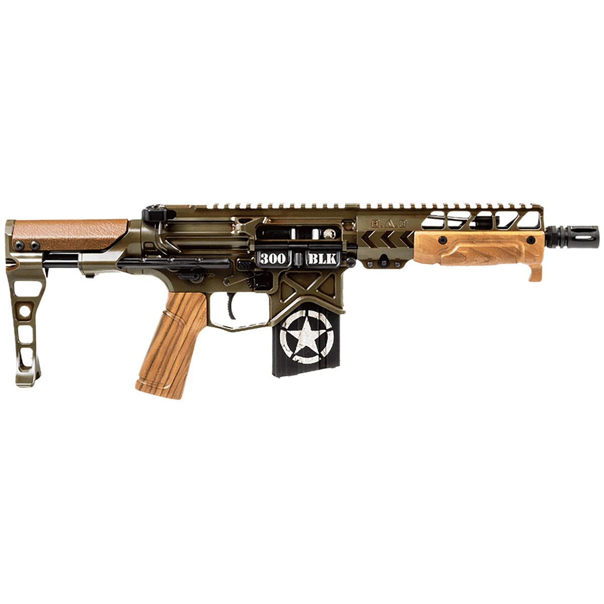 Battle Arms Development TANKER300P Tanker 300 Blackout 20+1 7.50" Pistol Battle Arms Development TANKER300P Tanker 300 Blackout 20+1 7.50" Pistol