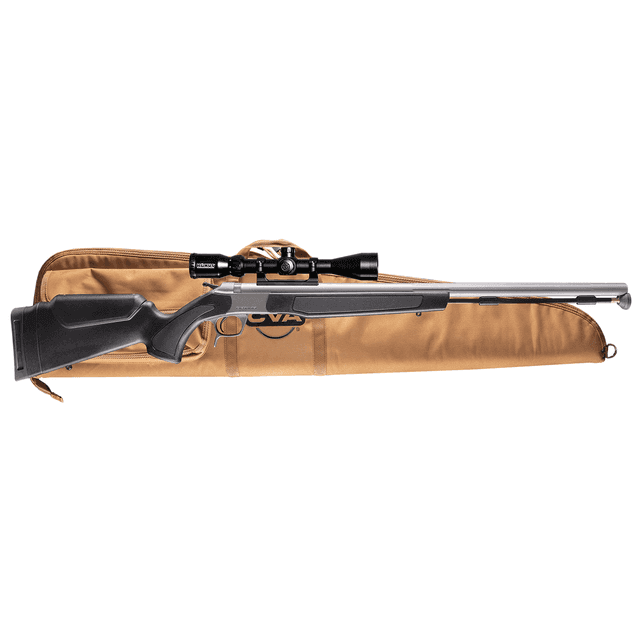 CVA PR2050SSCP Optima Scope Package 50 Cal 26" Stainless Black Powder Rifle CVA PR2050SSCP Optima Scope Package 50 Cal 26" Stainless Black Powder Rifle