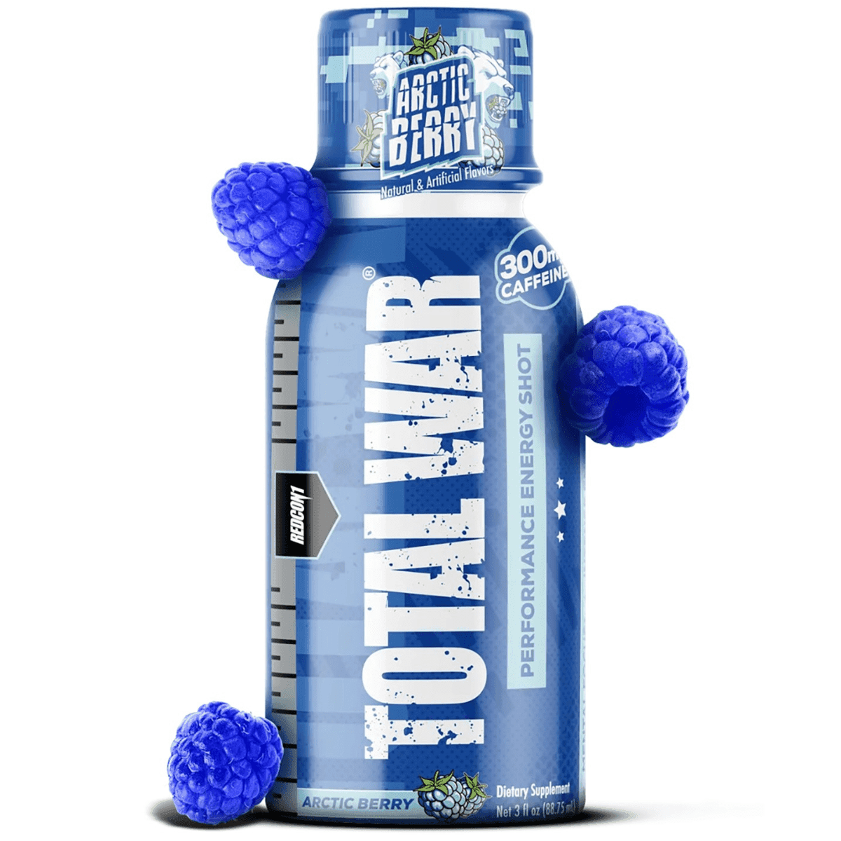 Redcon1 Total War Energy Shots, Artic Berry 3 oz 12 Pack - RC1TWSAB Redcon1 Total War Energy Shots, Artic Berry 3 oz 12 Pack - RC1TWSAB