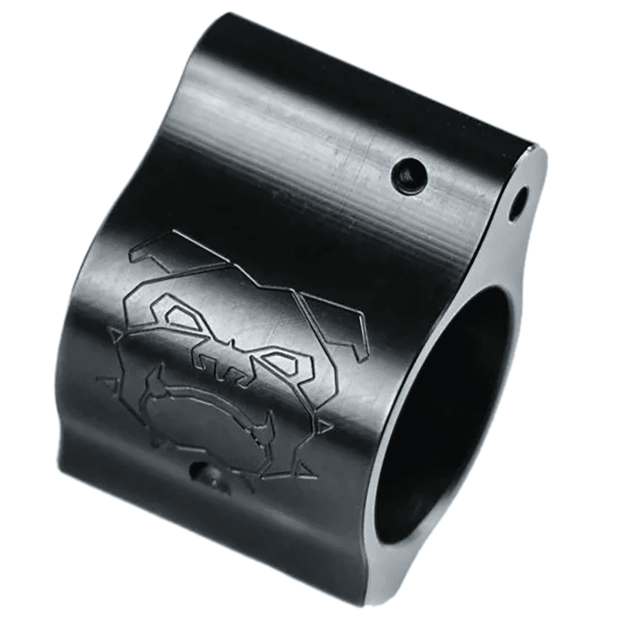 Rosco Manufacturing V2 Non-Adjustable Gas Block, Black Includes 2 Set Screws / 2 Roll Pins - ROS-NGB-002 Rosco Manufacturing V2 Non-Adjustable Gas Block, Black Includes 2 Set Screws / 2 Roll Pins - ROS-NGB-002