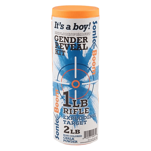 Sonic Boom/jerent SBTGRBOY Gender Reveal Kit Rifle Firearm 1 lb Boy Sonic Boom/jerent SBTGRBOY Gender Reveal Kit Rifle Firearm 1 lb Boy