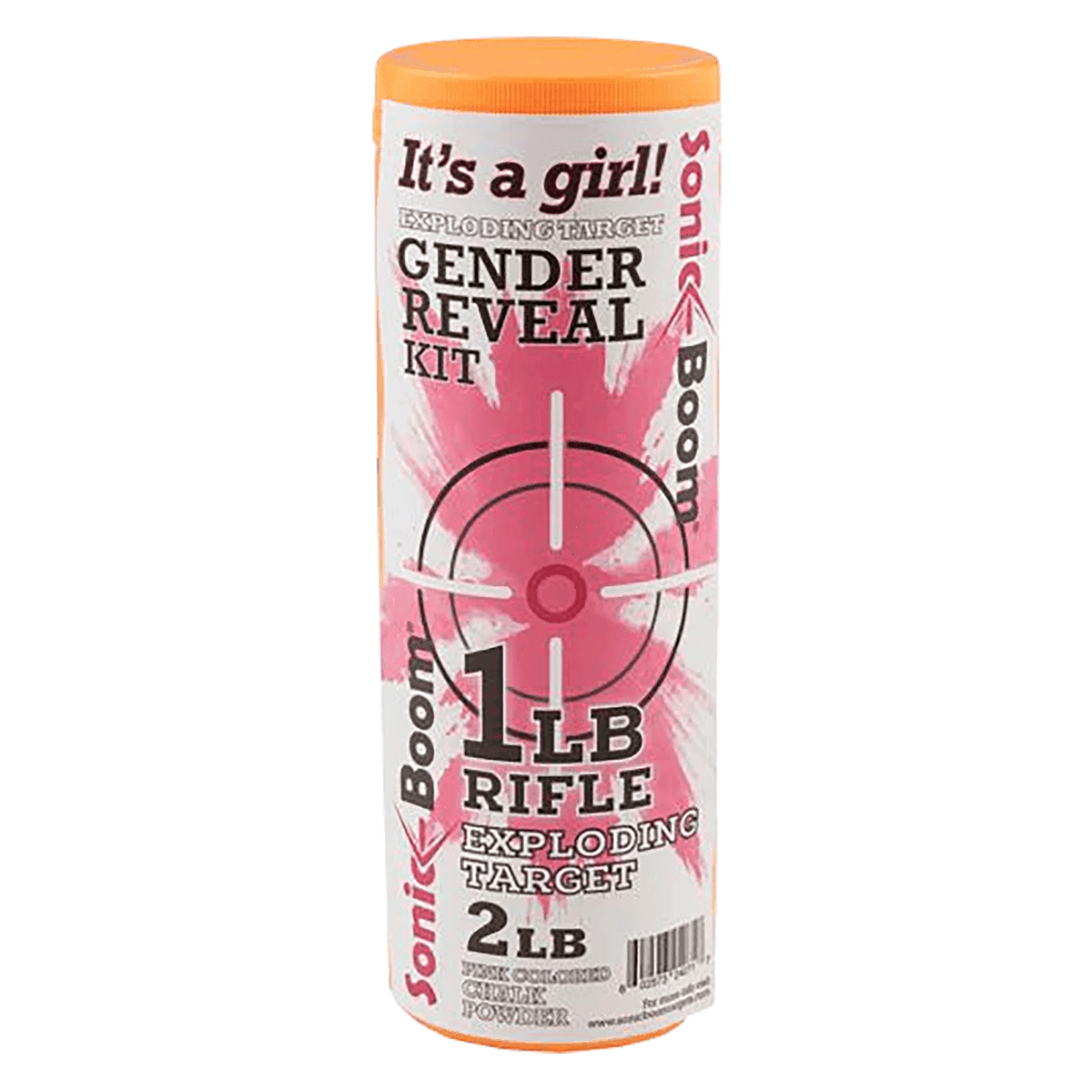 Sonic Boom/jerent SBTGRGIRL Gender Reveal Kit Rifle Firearm 1 lb Girl Sonic Boom/jerent SBTGRGIRL Gender Reveal Kit Rifle Firearm 1 lb Girl