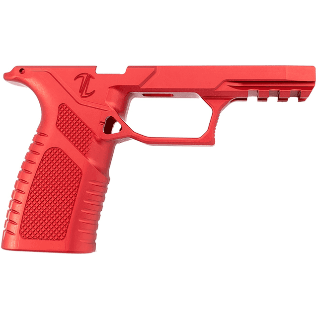 Timber Creek Outdoors Grip Module, Red Aluminum Full Size Fits Sig P365 X Macro - SSP365XMGMR Timber Creek Outdoors Grip Module, Red Aluminum Full Size Fits Sig P365 X Macro - SSP365XMGMR