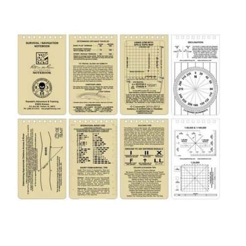 ESEE Rite in the Rain Survival/Navigation Notepad ESEE Rite in the Rain Survival/Navigation Notepad