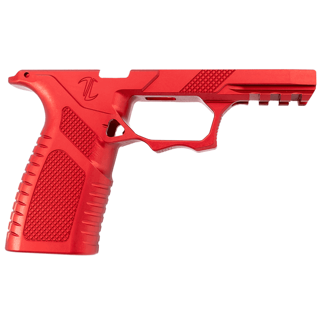 Timber Creek Outdoors Pro Grip Module, Red Aluminum Full Size Fits Sig P365 X Macro - SSP365XPROGMR Timber Creek Outdoors Pro Grip Module, Red Aluminum Full Size Fits Sig P365 X Macro - SSP365XPROGMR