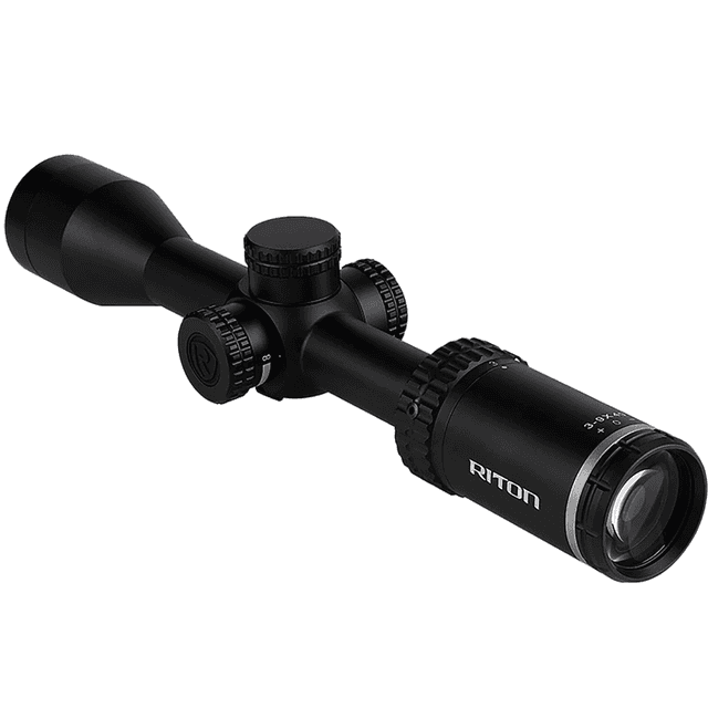 Riton Optics 1 Primal Rifle Scope, Black Aluminum 3-9x 40mm 1" Tube RHR Reticle - 1P39AS23 Riton Optics 1 Primal Rifle Scope, Black Aluminum 3-9x 40mm 1" Tube RHR Reticle - 1P39AS23
