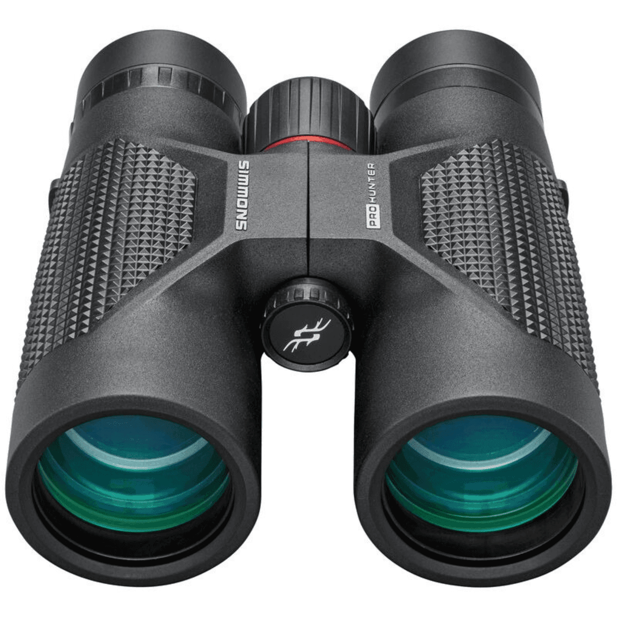 Simmons ProHunter Binoculars, Matte Black 8x42mm IPX7 Waterproof & Fog-Proof - SPH842 Simmons ProHunter Binoculars, Matte Black 8x42mm IPX7 Waterproof & Fog-Proof - SPH842