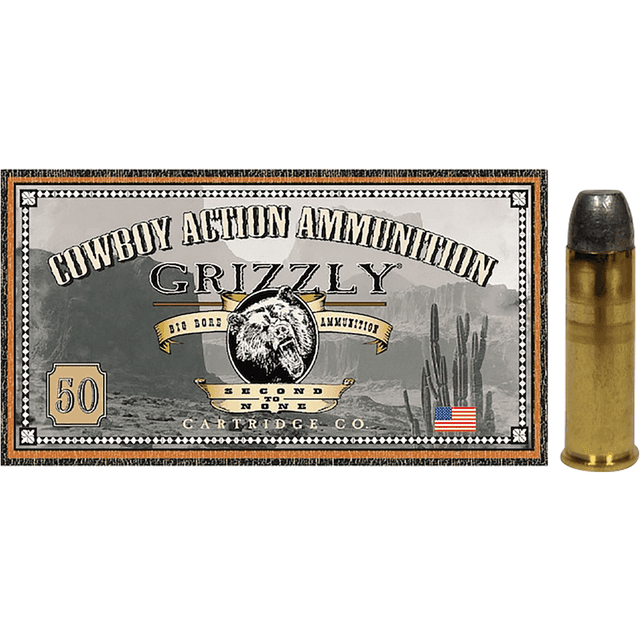 Grizzly Ammo Round Nose Flat Point Ammo, 200gr 50 Per Box/10 Case 44Special - GC44SP2 Grizzly Ammo Round Nose Flat Point Ammo, 200gr 50 Per Box/10 Case 44Special - GC44SP2