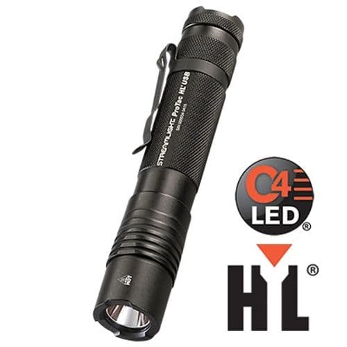 Streamlight USB Flashlight LED with Rechargeable Lithium Ion Battery Aluminum Black Streamlight USB Flashlight LED with Rechargeable Lithium Ion Battery Aluminum Black