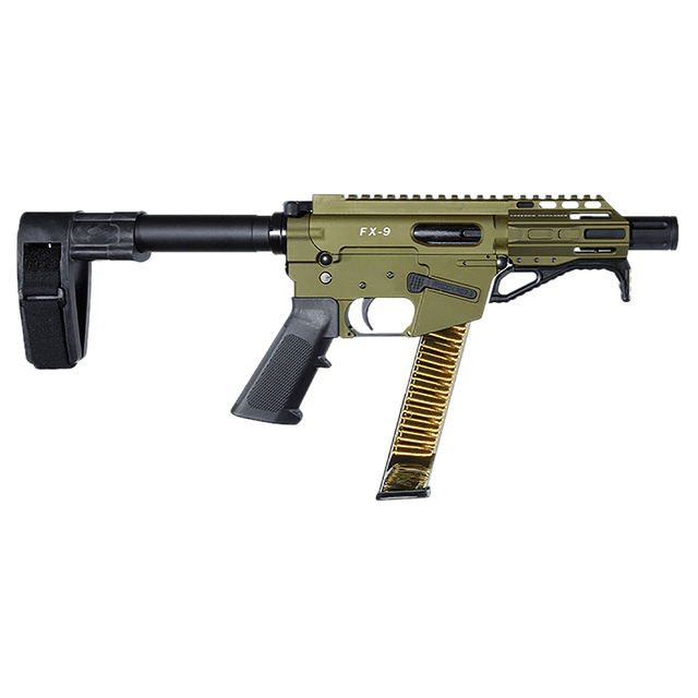 Freedom Ordnance FX9P4SBM-ODG FX9P 9mm Luger 4" OD Green Freedom Ordnance FX9P4SBM-ODG FX9P 9mm Luger 4" OD Green