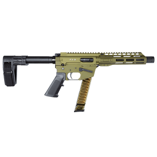 Freedom Ordnance FX9P8SBM-ODG FX9P 8" OD Green Pistol Freedom Ordnance FX9P8SBM-ODG FX9P 8" OD Green Pistol
