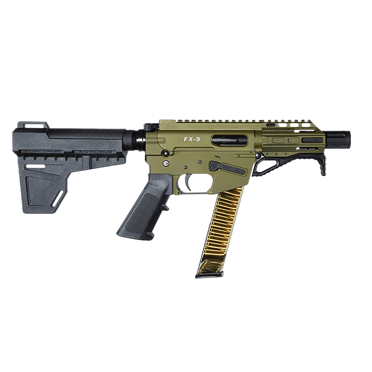 Freedom Ordnance FX9P4-ODG FX9P 9mm Luger 31+1 4" OD Green Pistol Freedom Ordnance FX9P4-ODG FX9P 9mm Luger 31+1 4" OD Green Pistol