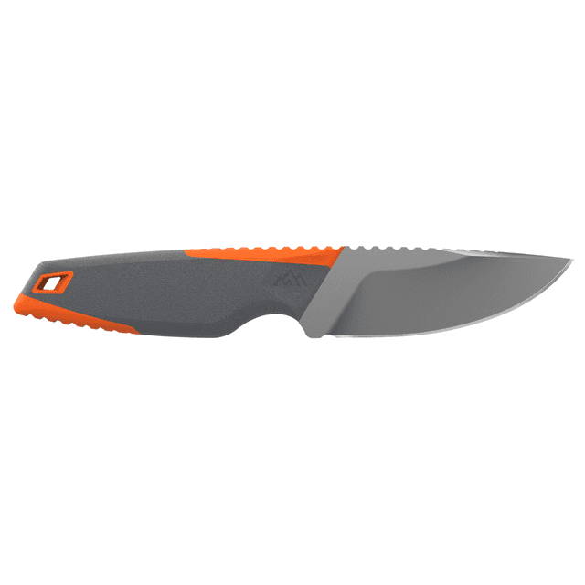 Outdoor Edge Vantex Drop Point Knife, 4'' High Carbon Steel Fixed-Blade Glass-Filled Nylon Core w/ Soft Touch TPE Handle - VNTXDPC Outdoor Edge Vantex Drop Point Knife, 4'' High Carbon Steel Fixed-Blade Glass-Filled Nylon Core w/ Soft Touch TPE Handle - VNTXDPC