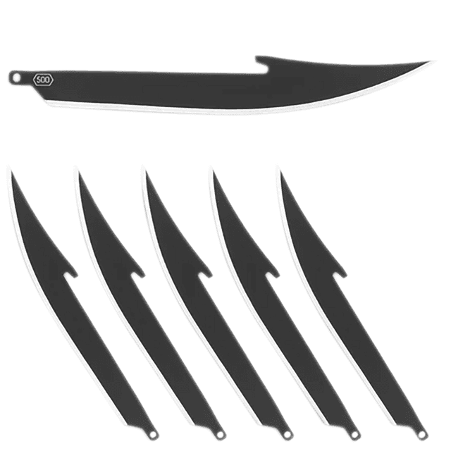 Outdoor Edge 5" Boning/Fillet Blades, Japanese 420J2 Stainless Steel 6-Pack - RR50K6C Outdoor Edge 5" Boning/Fillet Blades, Japanese 420J2 Stainless Steel 6-Pack - RR50K6C