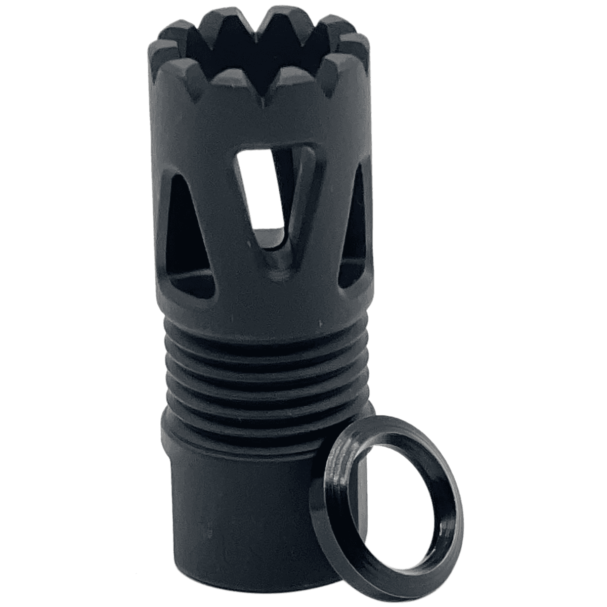 LBE Unlimited Tri-Ports Flash Hider, Black for AR15 - ARFH-TP556 LBE Unlimited Tri-Ports Flash Hider, Black for AR15 - ARFH-TP556
