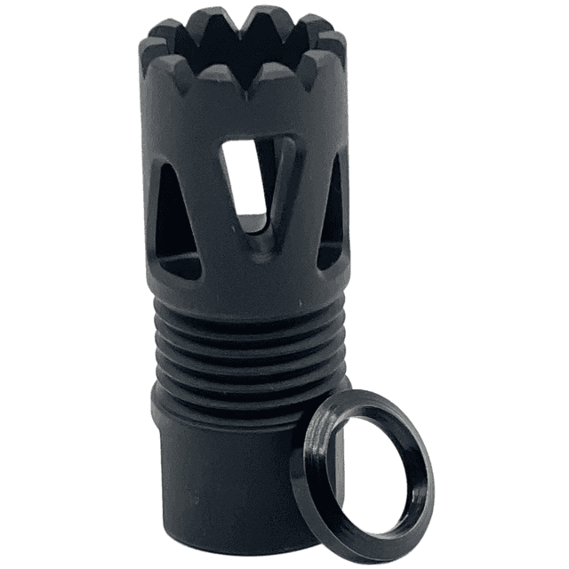 LBE Unlimited Tri-Ports Flash Hider, Black for AR15 - ARFH-TP556 LBE Unlimited Tri-Ports Flash Hider, Black for AR15 - ARFH-TP556