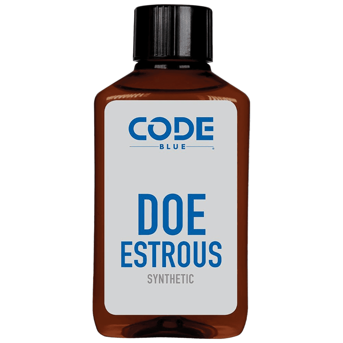 Code Blue Synthetic Doe Estrous, Deer 4 oz Liquid - OA1390 Code Blue Synthetic Doe Estrous, Deer 4 oz Liquid - OA1390
