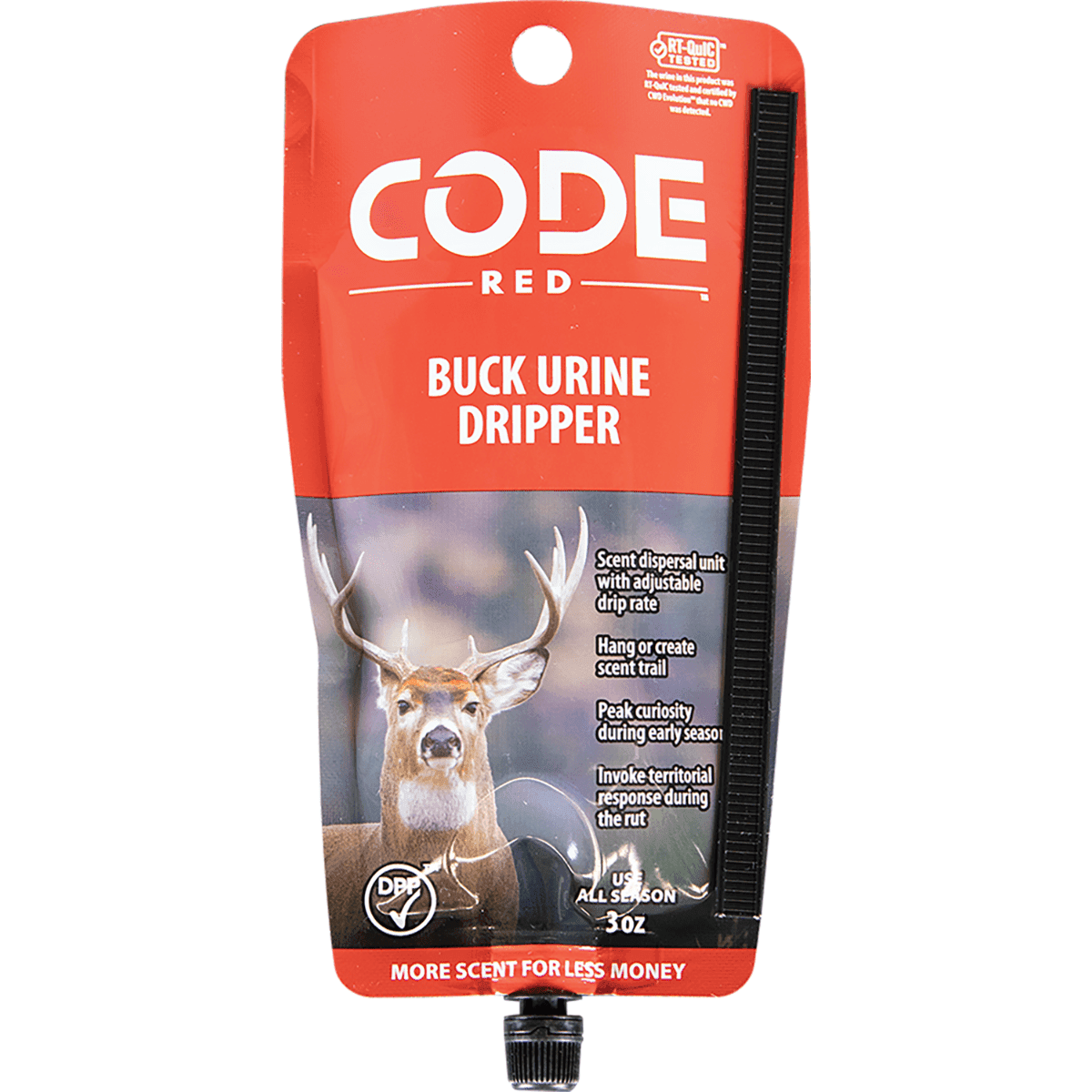 Code Blue Buck Urine, Deer 3 oz Dripper - OA1423 Code Blue Buck Urine, Deer 3 oz Dripper - OA1423
