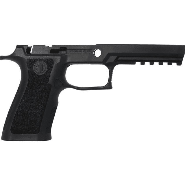 Sig Sauer Grip Module, Black Polymer Manual Safety Full Size Fits Sig P320/M17/M18 - 8901480 Sig Sauer Grip Module, Black Polymer Manual Safety Full Size Fits Sig P320/M17/M18 - 8901480